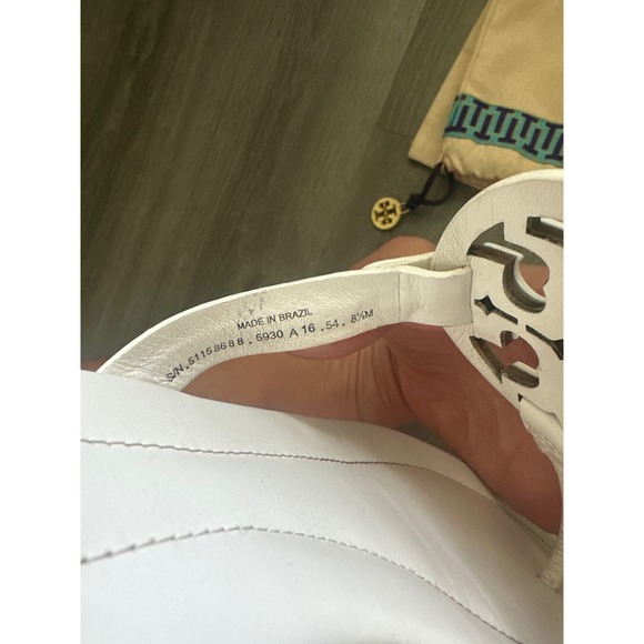 White Tory Burch Sandals + bag - Picture 2 of 5